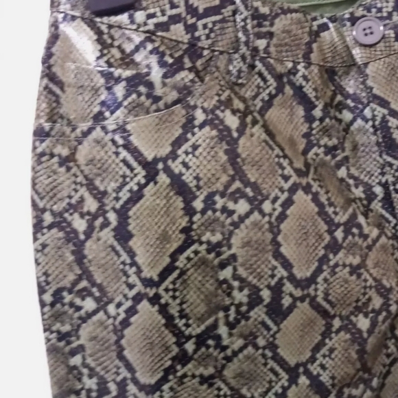 NWOT - Asos Design Snakeskin Pants - Picture 3 of 10